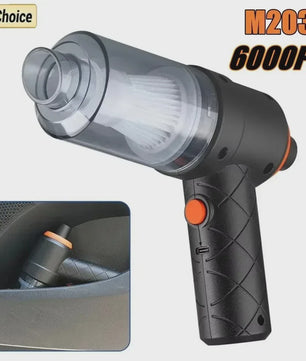 Draadloze Auto Kruimeldief 9000Pa - Draagbare Mini Stofzuiger met USB Opladen (1200mAh) voor Auto & Huis