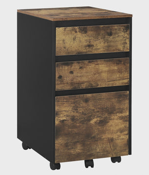 Mobiel Archiefkastje met 3 Lades en Wielen - Kantoor Organizer 40x70x40cm