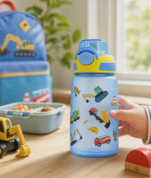 Leuke 650ml Drinkfles met Fruitgeur Capsules - Set van 5