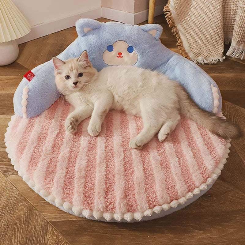Luxe Kattenmand & Hondenkussen - Zacht, Duurzaam & Afneembaar