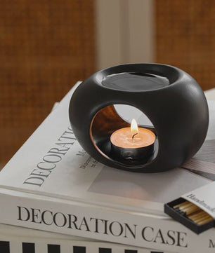 Keramische Aroma Diffuser & Oliebrander - Sfeervolle Geurverspreider voor Huis & Spa