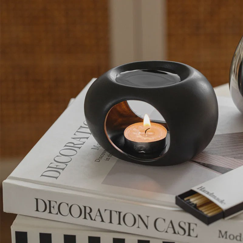 Keramische Aroma Diffuser & Oliebrander - Sfeervolle Geurverspreider voor Huis & Spa