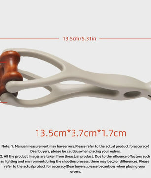 Dubbele Roller Vinger Massager - Verlicht Vermoeidheid & Bevorder Bloedcirculatie