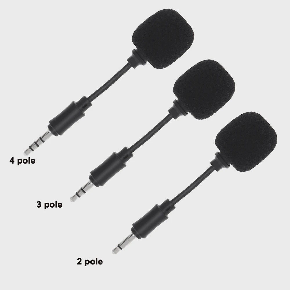 Flexibele Mini Microfoon met 3.5mm Jack voor Telefoon, PC & Laptop