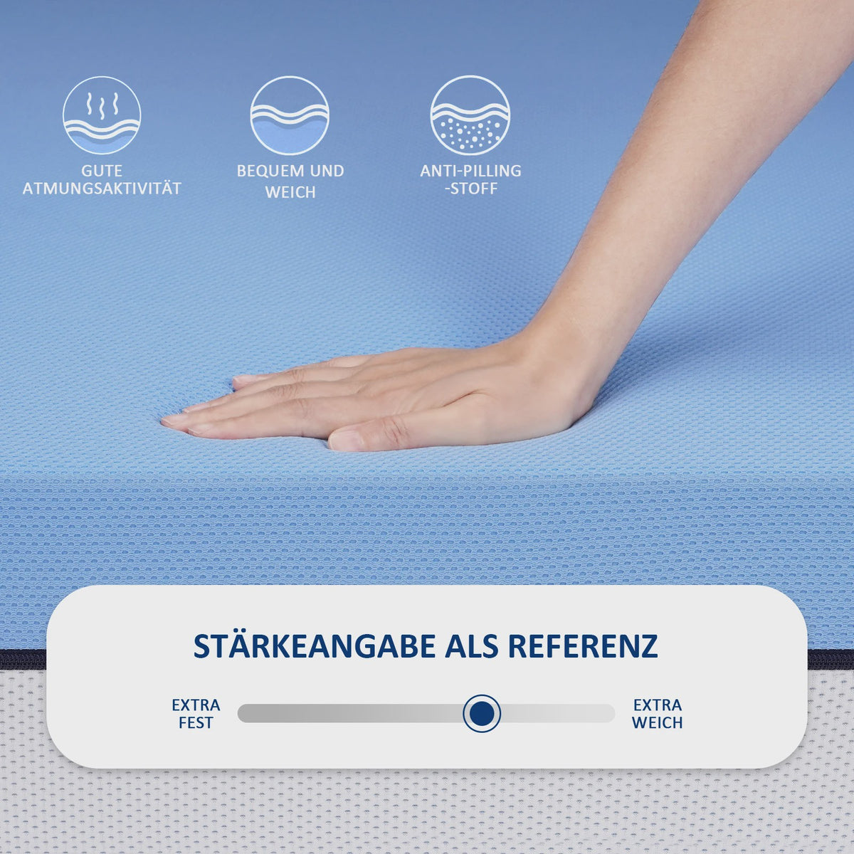 Comfortabele Traagschuim Matras 180x200x18cm - 7-Zone Ondersteuning & Koelende Hoes