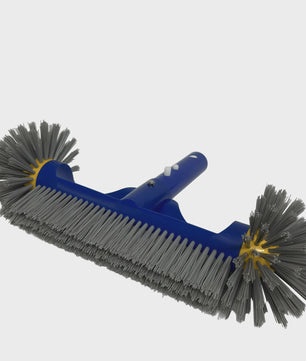 Stevige Zwembadborstelkop (33cm) met Afneembare Aluminium Steel voor Wanden, Trappen & Hoeken