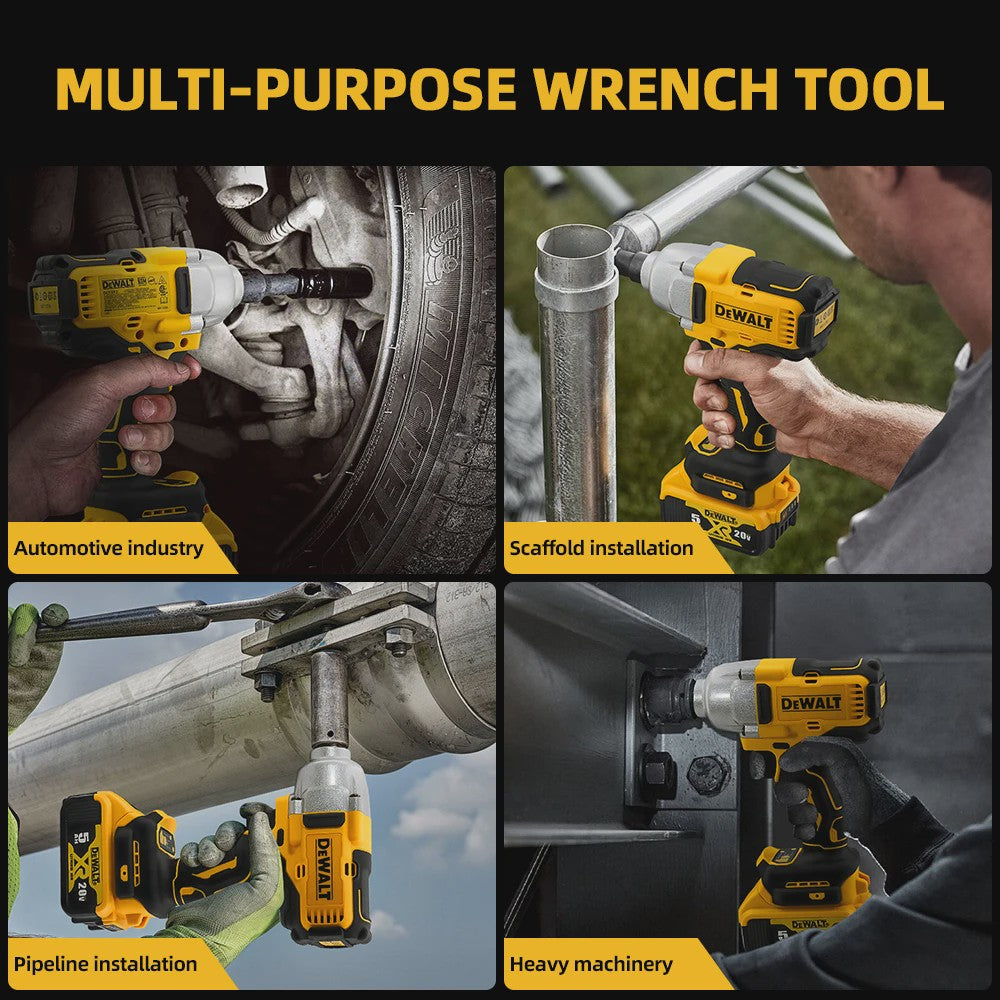 Dewalt DCF892 Accu Slagmoersleutel 20V - Krachtige 812 Nm Borstelloze Slagmoer Dopmachine