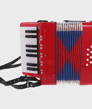 Rode Kinderaccordeon - Leerzame Muziekinstrument voor Beginners