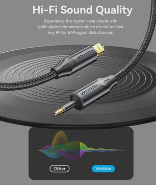 Vention Toslink SPDIF Digitale Optische Audiokabel 3.5mm naar Standaard Toslink