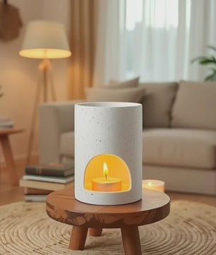 Keramische Aromatherapie Brander voor Essentiële Oliën & Wax Melts