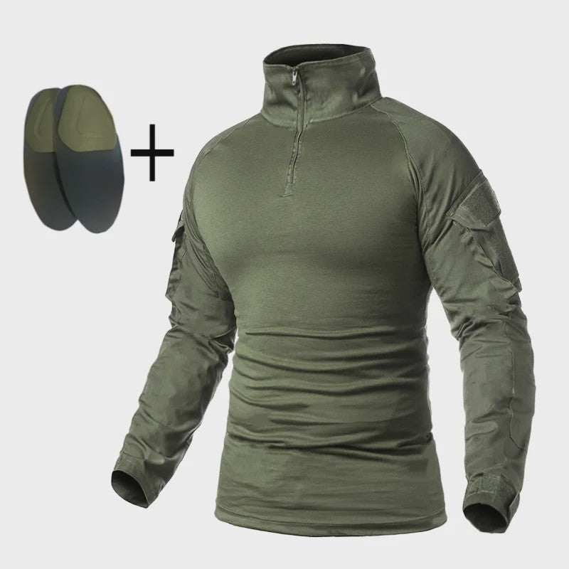 Tactisch Camouflage Uniform Set: Cargo Broek & Shirt voor Heren