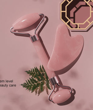 Gezichtsroller & Gua Sha Set - Resin Massage Roller voor Gezicht, Nek en Ogen - Beauty & Huidverzorging