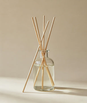 100 Stuks Diffuser Stokjes Zwart & Wit - 30cm Lang - Essentiële Oliën Verspreiden