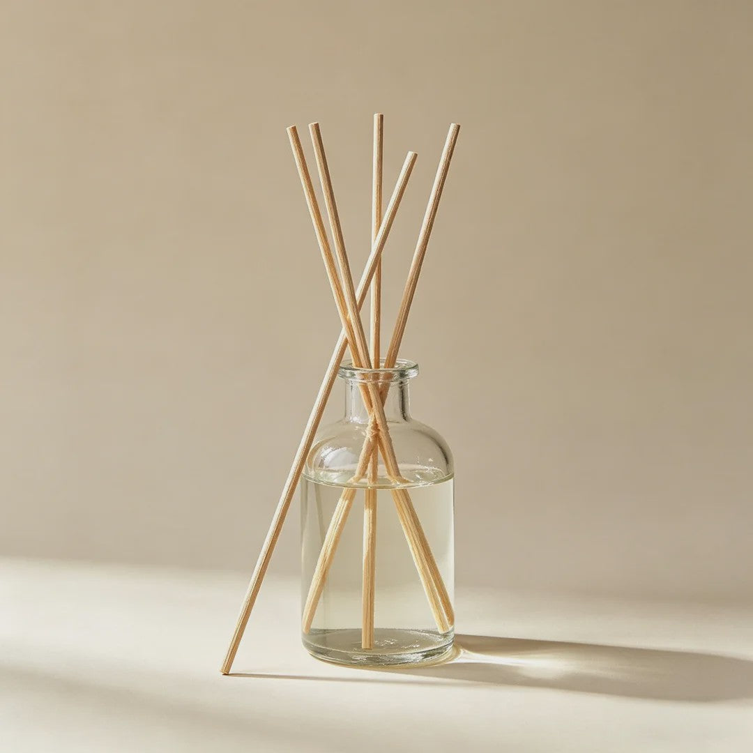 100 Stuks Diffuser Stokjes Zwart & Wit - 30cm Lang - Essentiële Oliën Verspreiden