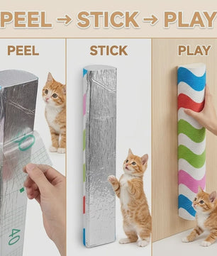 Krabpaal voor Katten met Hoge Kleefkracht - Beschermt Meubels & Biedt Speelplezier
