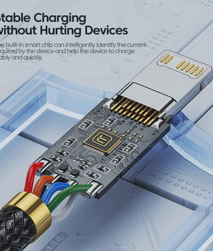 Toocki PD 27W USB-C naar Lightning Kabel voor iPhone - Snel Laden & Data