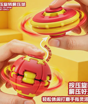 Draaiende Bal Fidget Spinner - Stressverlichtend Speelgoed voor Kinderen en Volwassenen