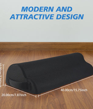 Ergonomisch Memory Foam Voetenbankje - Onder Bureau Voetensteun voor Comfort & Beenverhoging