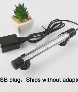 Waterdichte LED Aquarium Verlichting - USB Aangedreven, Plantengroei Lamp (18-58cm)