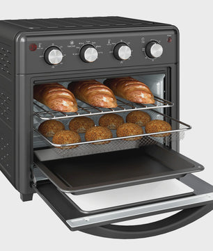 Homcom Multifunctionele Tafeloven - 30L, 1600W, Zwart