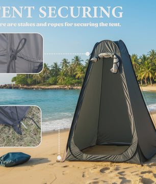 Draagbare Privacy Tent - Pop-Up Douche, Toilet & Kleedkamer voor Camping en Buiten
