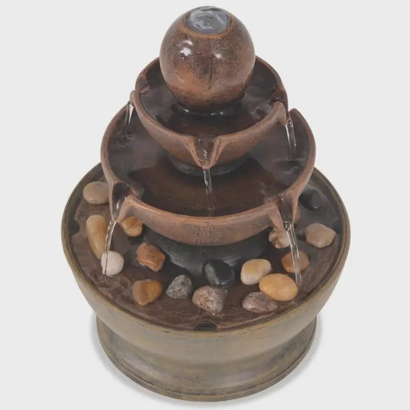 Decoratieve Binnenfontein met Pomp - Polyresin