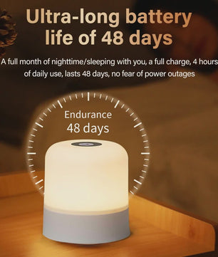 Oplaadbare Sfeerlamp met Afstandsbediening - Touch Sensor, RGB Kleuren & Dimbaar