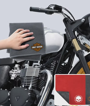 Set van 2 Harley Davidson Microvezel Doeken - Soft Drying Cloth voor Auto & Motor