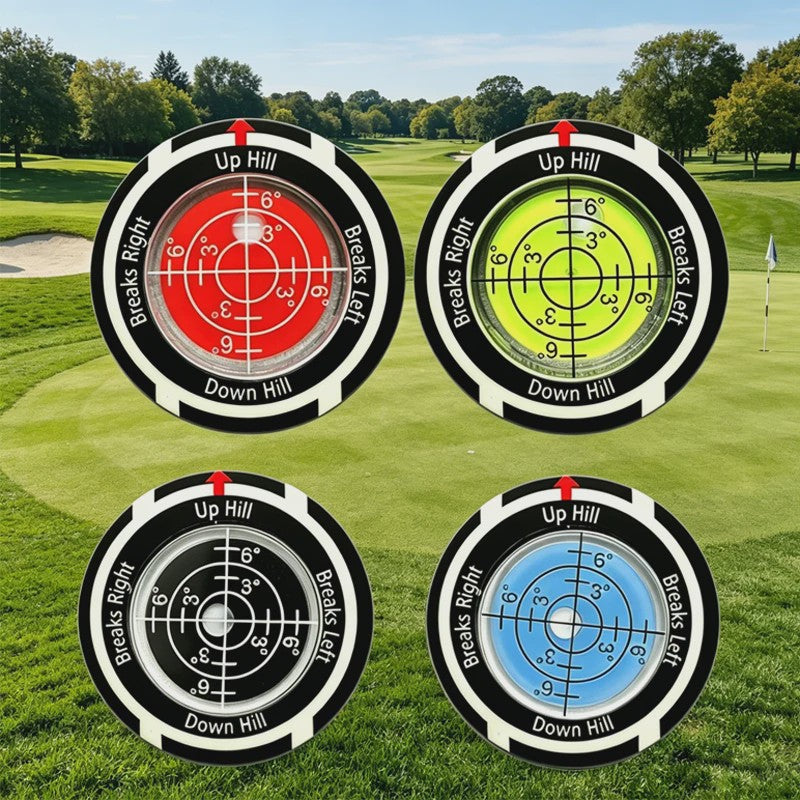 Golf Green Slope Meter & Cap Clip - Meet Hellingen Nauwkeurig op de Green
