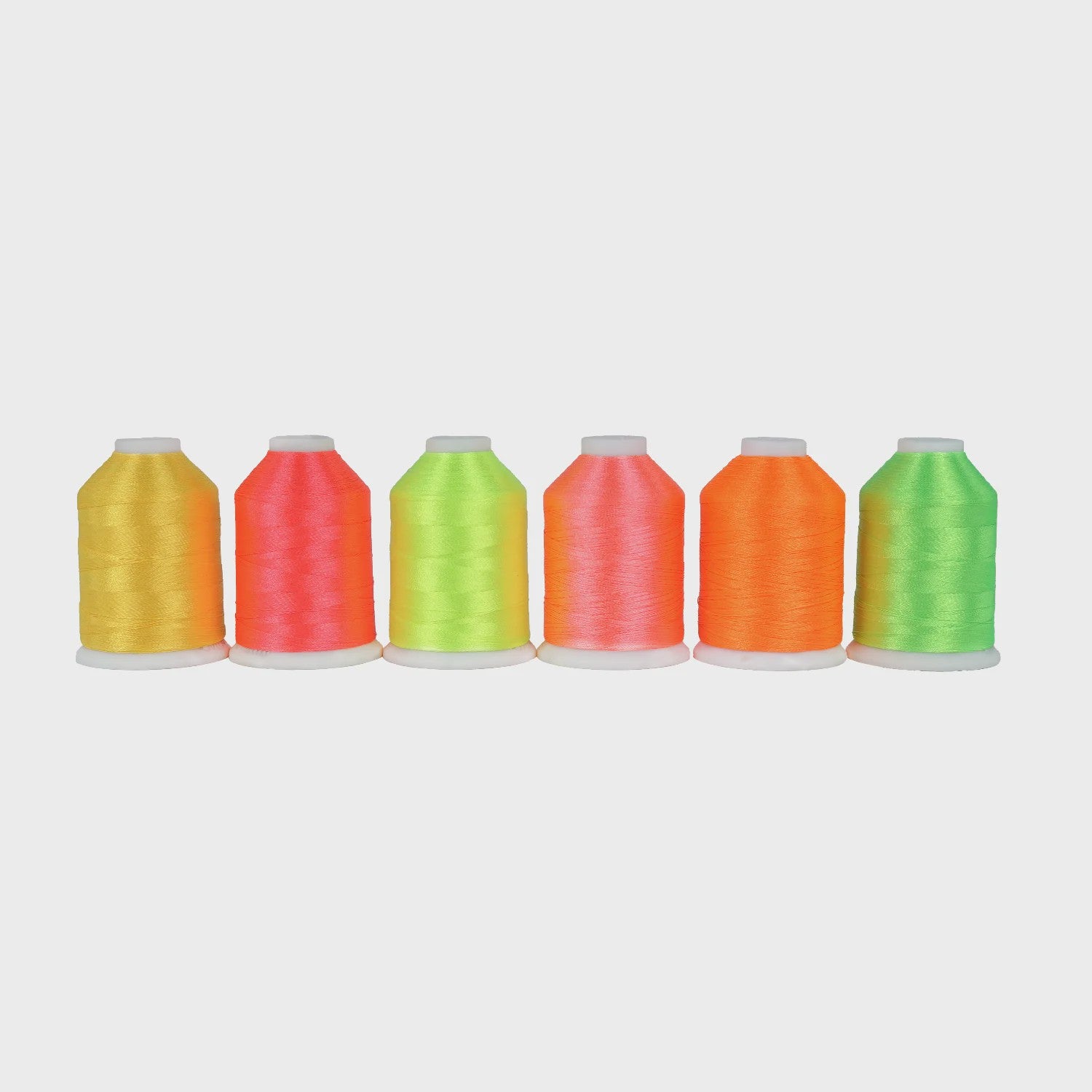 Simthread 6 Neon Fluorescerende Polyester Borduur Garen Spoelen - 1000m