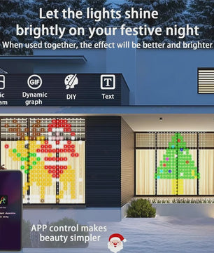 Slimme LED Gordijnlamp met APP-bediening - Creëer Unieke Sferen