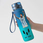 Lionel Messi Drinkfles 650ml - Blauw, PC Safe, Draagbaar, Perfect Cadeau voor Voetbalfans