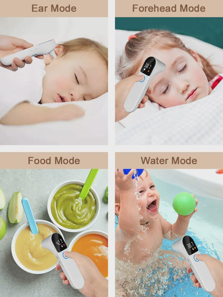 Digitale Infrarood Thermometer - Contactloos Meten voor Baby & Volwassene