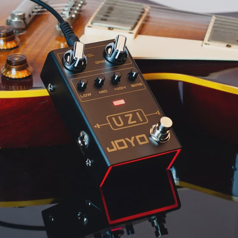 Joyo R-03 UZI Distortion Gitaareffectpedaal voor Heavy Metal