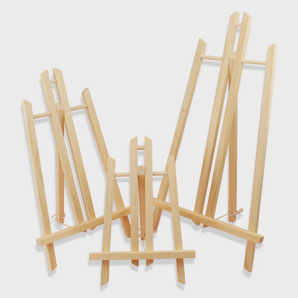 Houten Mini Ezel Display Stand 30/40/50cm - Voor Kunst, Foto's & Decoratie