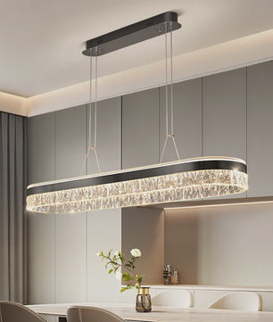 Nordic Kristallen Plafondlamp - Stijlvolle Chandelier voor Woonkamer, Restaurant of Villa