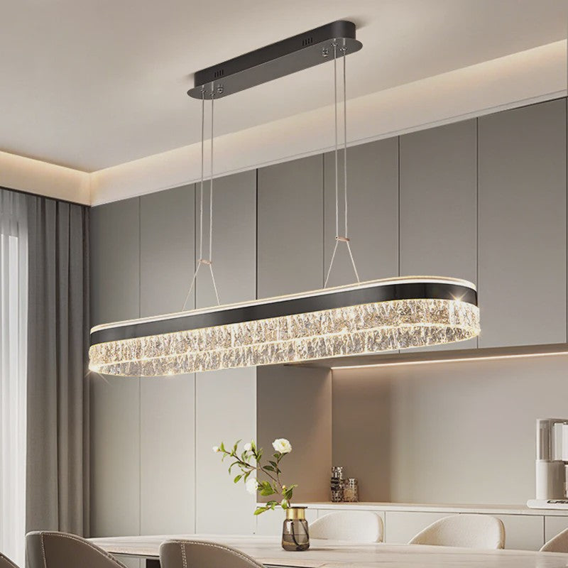 Nordic Kristallen Plafondlamp - Stijlvolle Chandelier voor Woonkamer, Restaurant of Villa