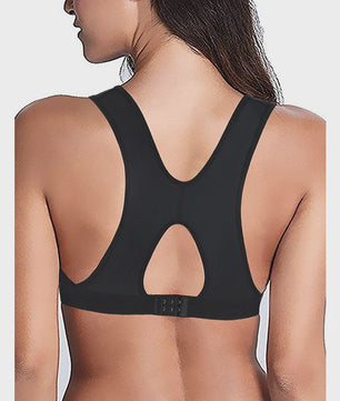 Naadloze Push-Up BH met Voorsluiting - Comfort & Steun voor Sport en Herstel