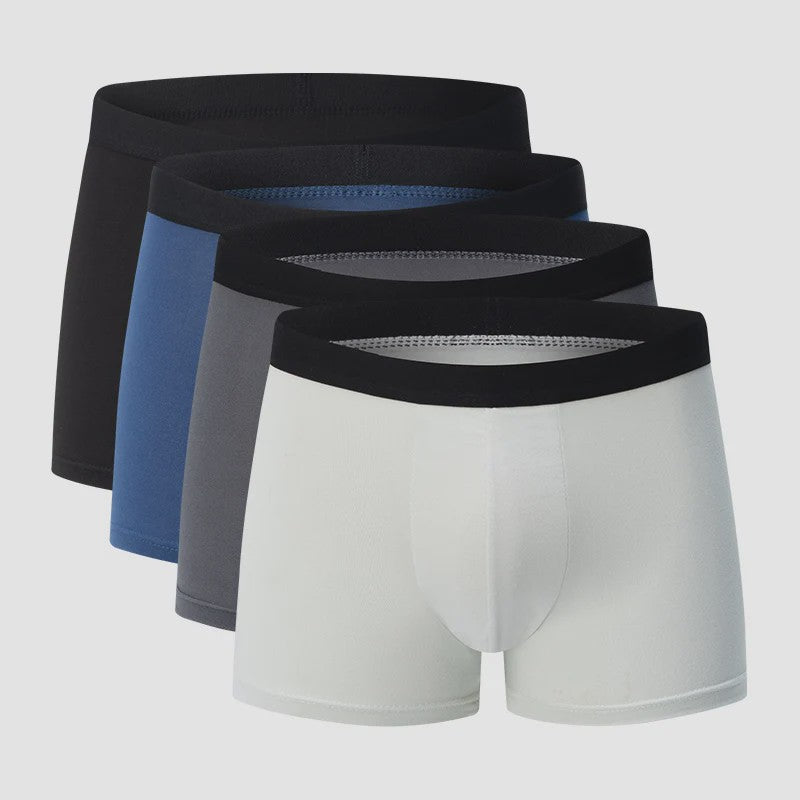 Set van 10 Heren Boxershorts - Klassiek, Comfortabel & Ademend - Diverse Kleuren