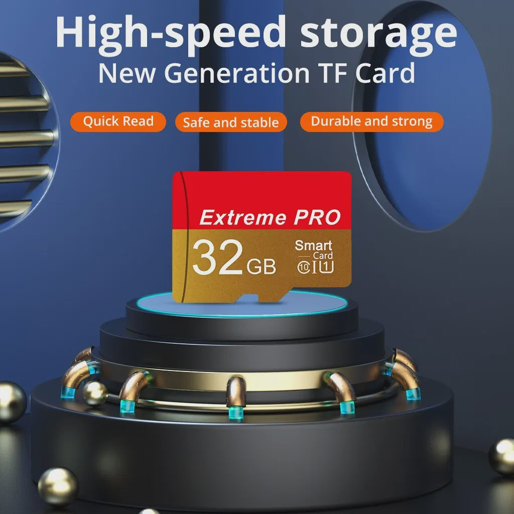 Extreme PRO 32GB TF MicroSD Kaart - Hoge Snelheid U1 A1 voor Drone, Camera & PC