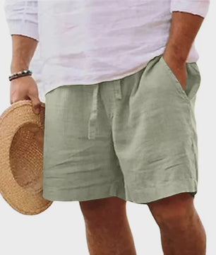 Lichtgewicht Heren Katoenen Shorts - Comfortabel voor Sport, Strand & Casual