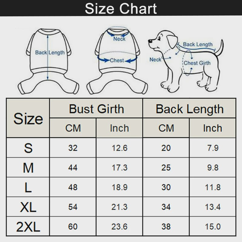 Waterdichte Hond Regenjas met Reflecterende Strepen - Jumpsuit voor Kleine & Middelgrote Honden