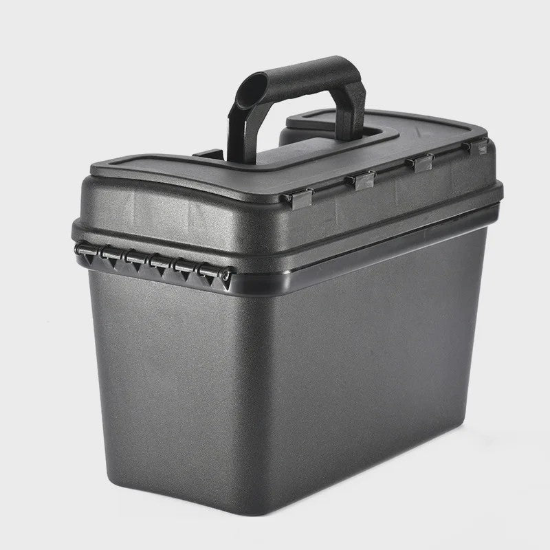 Robuuste Militaire Stijl Plastic Opslagbox met Handvat - Lichtgewicht & Sterk