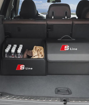 Opvouwbare Kofferbak Organizer Tas - S Line - Audi Auto Opbergbox