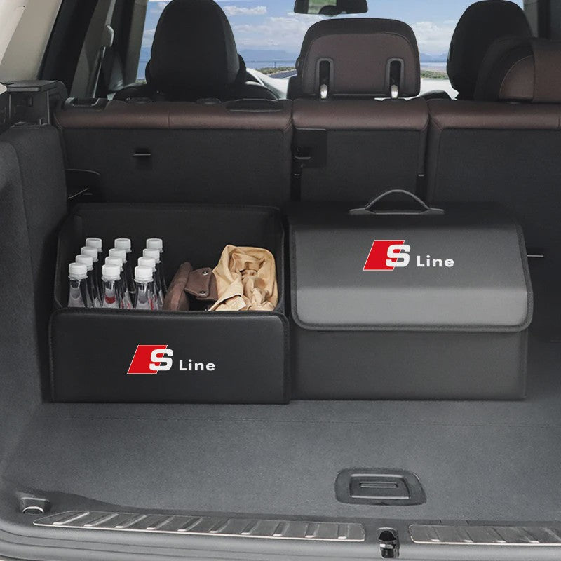 Opvouwbare Kofferbak Organizer Tas - S Line - Audi Auto Opbergbox