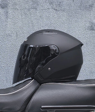 Motorhelm Heren Dames Universeel Vier Seizoenen Dubbel Vizier