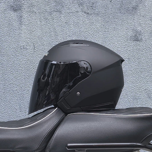 Motorhelm Heren Dames Universeel Vier Seizoenen Dubbel Vizier