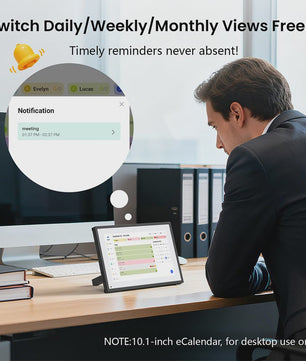 Interactief 10.1" Digitaal Kalender & Planner Scherm met Touchscreen