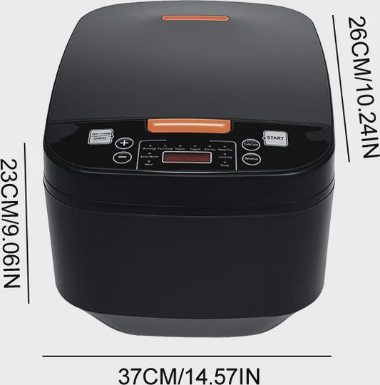 5L Multifunctionele Rijstkoker - Slim, Snel & Antiaanbaklaag