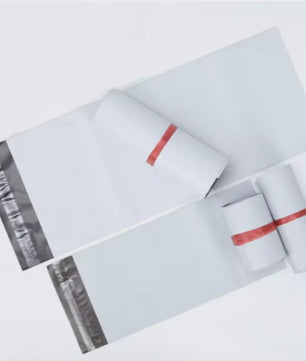 Witte Zelfklevende Verzendzakken - Ideaal voor Koeriers en Express Leveringen
